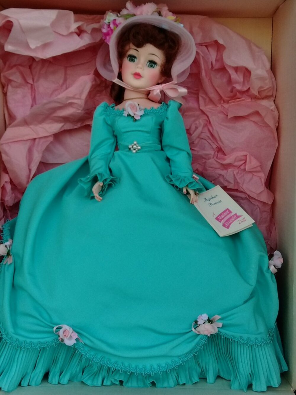 Madame Alexander Doll Agatha 20" style 2230 NEW IN BOX!